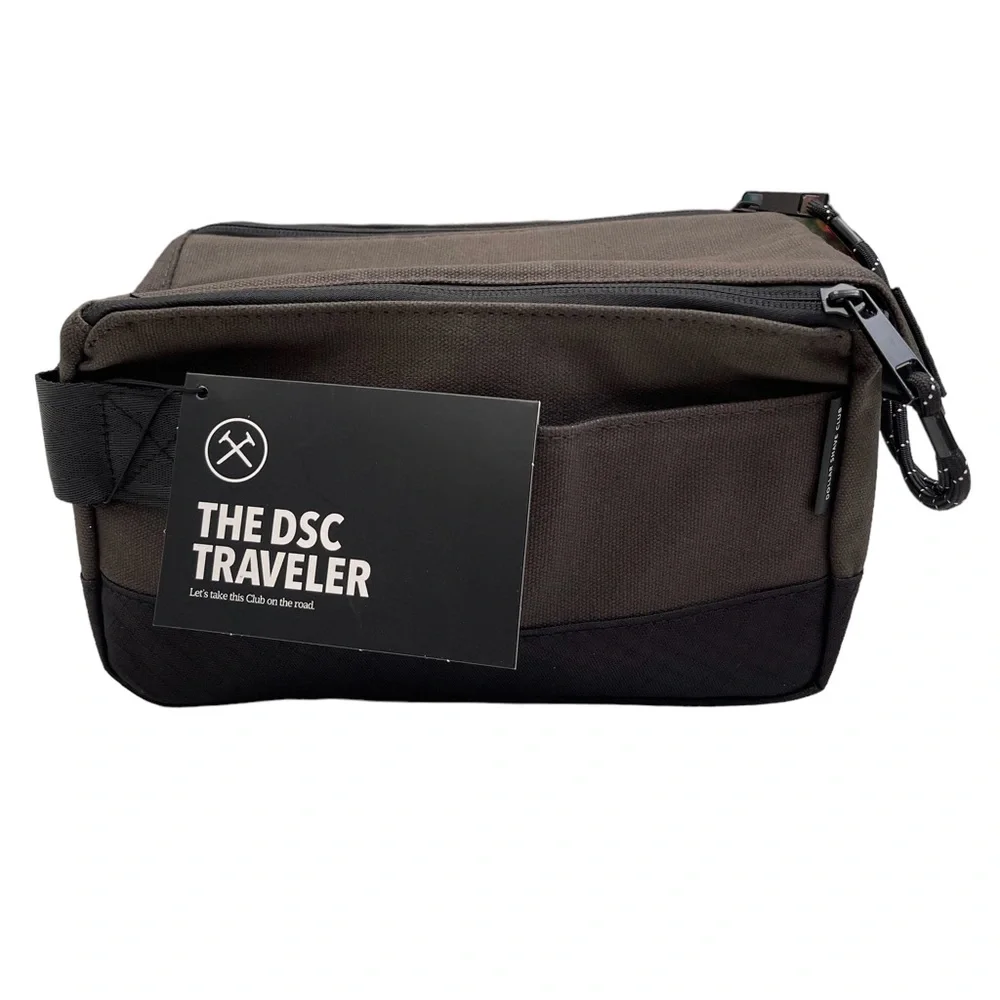 New The DSC waxed canvas Traveler case 10L in x 6H in x 5W in